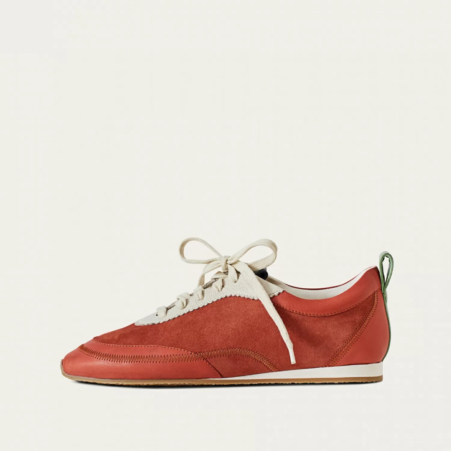 Balagan Ritza Sneakersy, Vintage Czerwony Nubuk