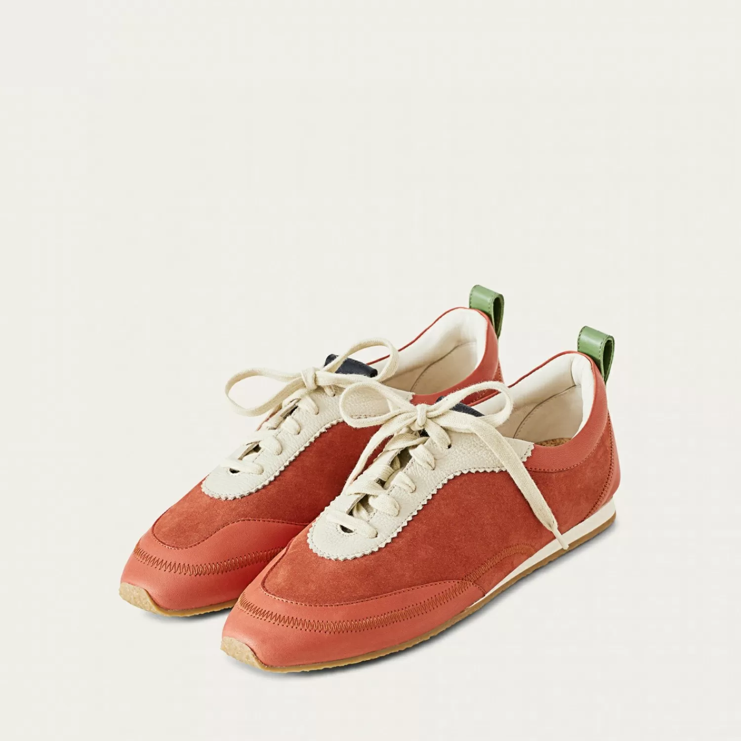 Balagan Ritza Sneakersy, Vintage Czerwony Nubuk